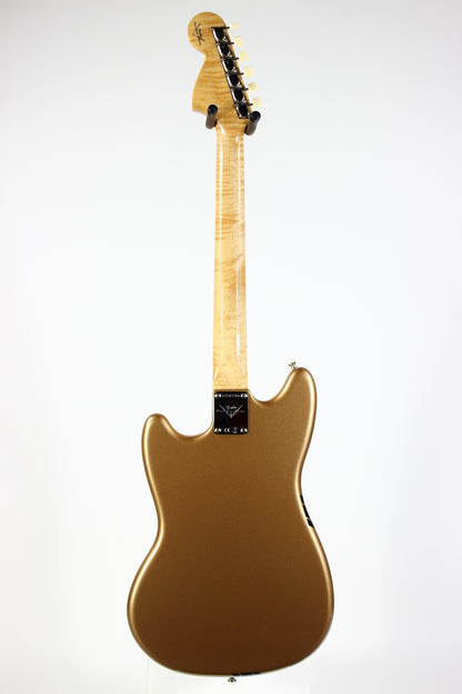 2021 Fender Custom Shop 1964 Mustang Competition Gold w Matching Headstock Anodized Guard FLAMED NECK!