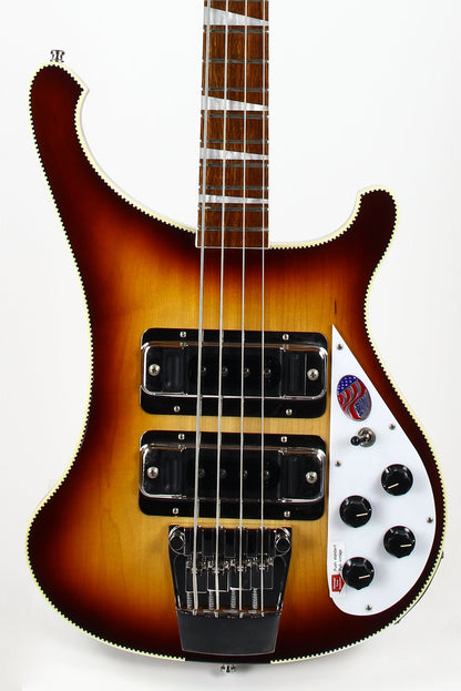 2020 Rickenbacker 4003 CB SPC Special Checkerboard Binding Montezuma Brown MB