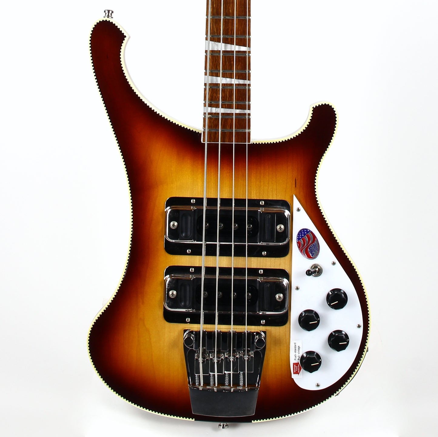 2020 Rickenbacker 4003 CB SPC Special Checkerboard Binding Montezuma Brown MB