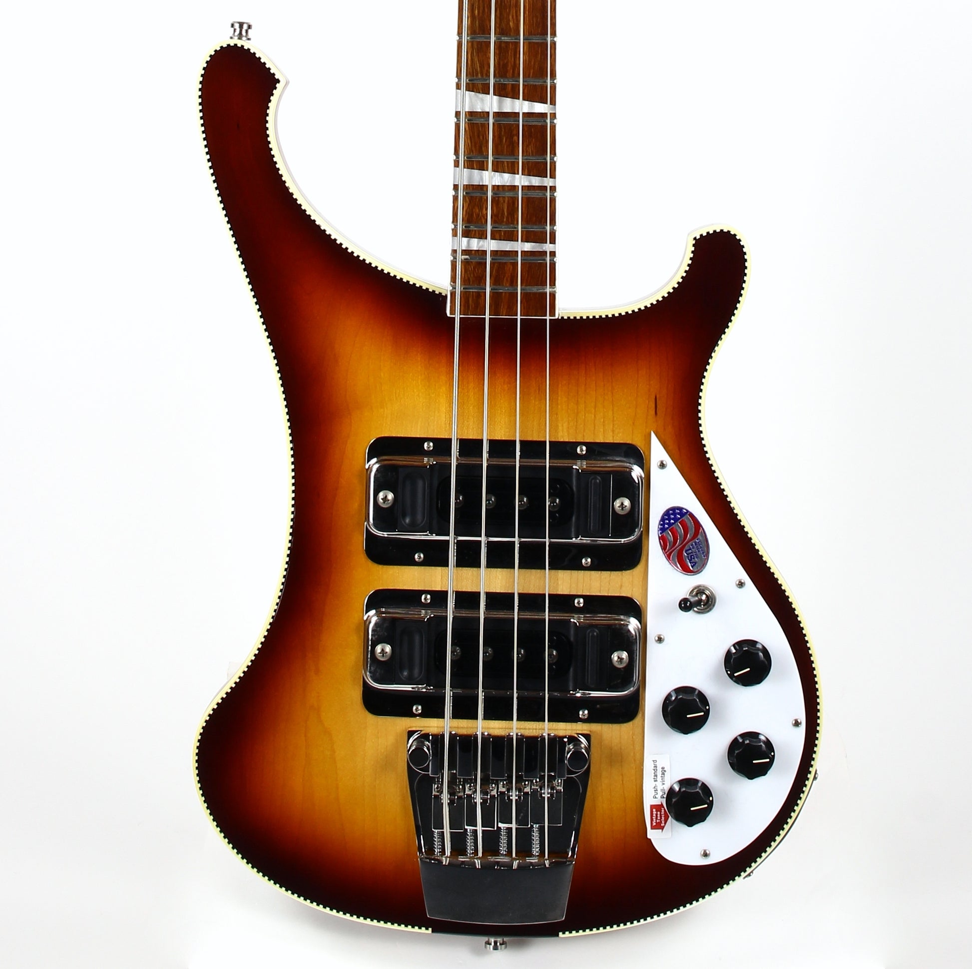 2020 Rickenbacker 4003 CB SPC Special Checkerboard Binding Montezuma Brown MB