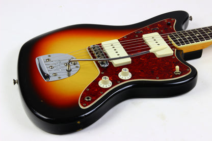 1966 Fender Jazzmaster Sunburst w Original Case CLEAN Vintage Guitar Dots and Bound!