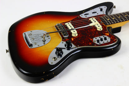 1963 Fender Jaguar Sunburst w Original Case | Pre-CBS Offset CLEAN Vintage Guitar
