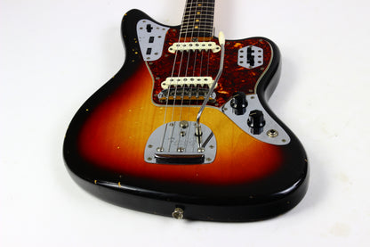 1963 Fender Jaguar Sunburst w Original Case | Pre-CBS Offset CLEAN Vintage Guitar