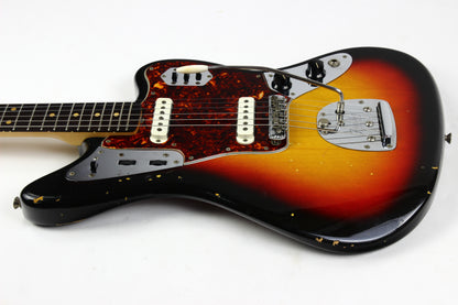 1963 Fender Jaguar Sunburst w Original Case | Pre-CBS Offset CLEAN Vintage Guitar