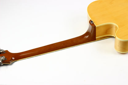 1966 Epiphone Broadway in Natural Vintage Archtop Guitar w 2 Mini Humbuckers Gibson-Made