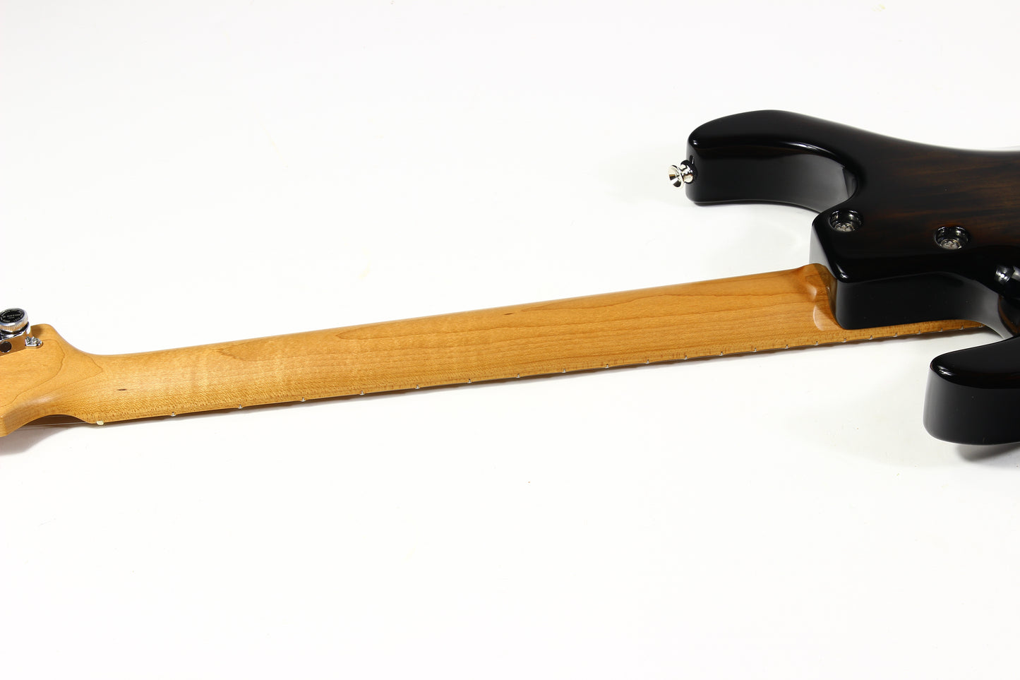 2022 Tom Anderson USA Pro AM Rustic Brown Burst Roasted Pine 3 Gold Foil Pickups