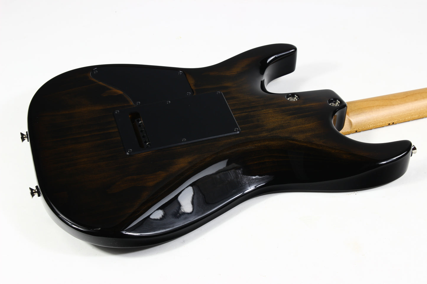 2022 Tom Anderson USA Pro AM Rustic Brown Burst Roasted Pine 3 Gold Foil Pickups