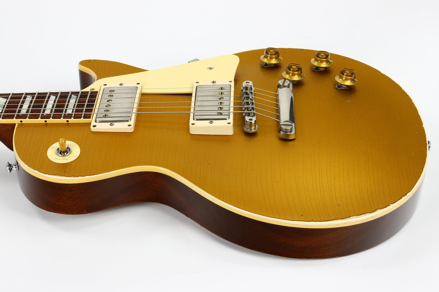 2018 Gibson Custom Shop '57 Les Paul Standard Goldtop HEAVY AGED! 1957 Historic Reissue r7, pre murphy lab