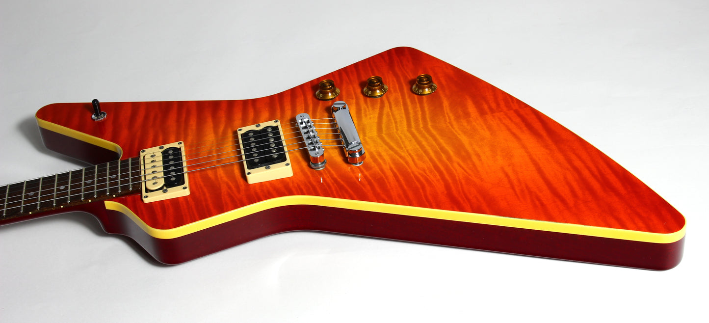 1995 Hamer USA Standard '59 Sunburst Rare Model! Rick Nielsen, Cheap Trick Explorer type