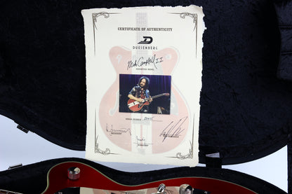 2022 Duesenberg Mike Campbell II Signature Model Double Cut Red w Racing Stripe