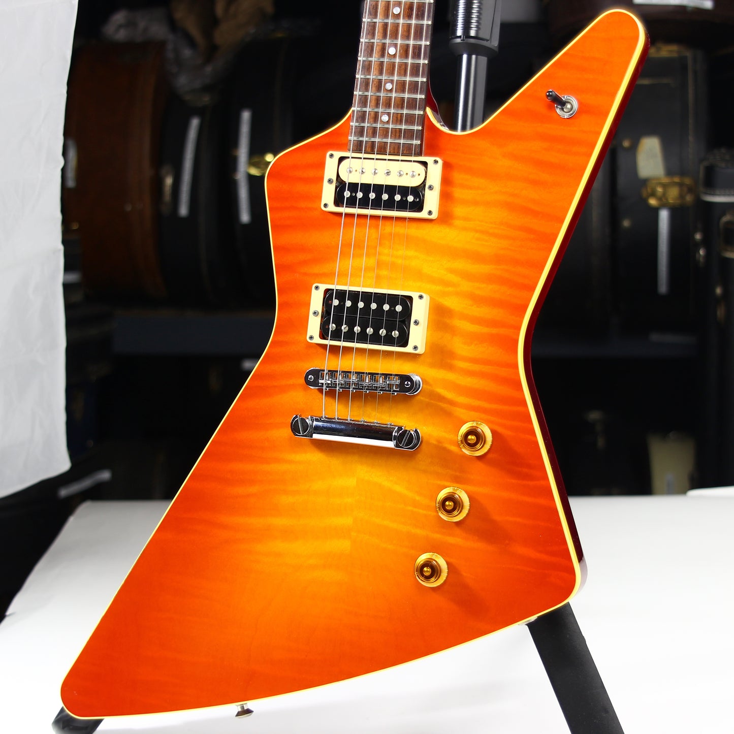 1995 Hamer USA Standard '59 Sunburst Rare Model! Rick Nielsen, Cheap Trick Explorer type