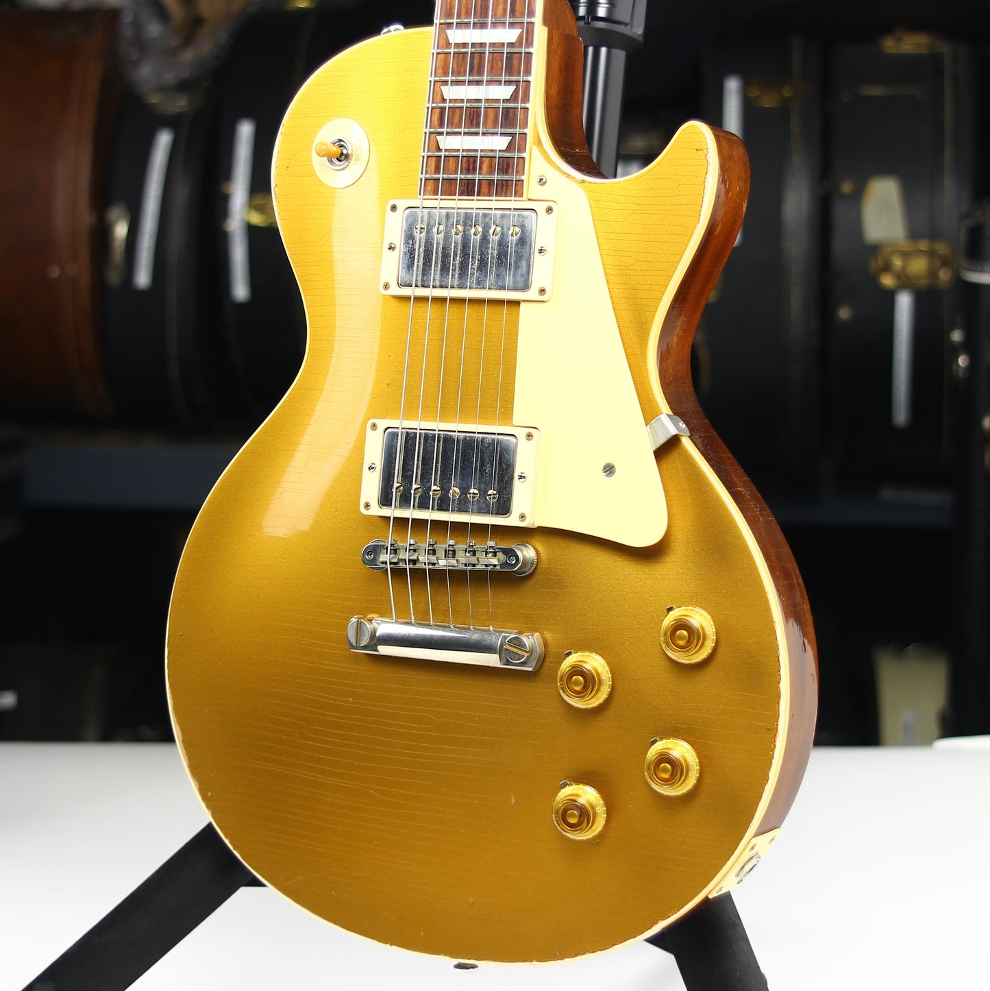 2018 Gibson Custom Shop '57 Les Paul Standard Goldtop HEAVY AGED! 1957 Historic Reissue r7, pre murphy lab