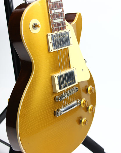 2018 Gibson Custom Shop '57 Les Paul Standard Goldtop HEAVY AGED! 1957 Historic Reissue r7, pre murphy lab