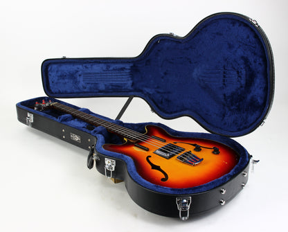 1965 Guild Starfire Bass Sunburst Hagstrom Bi-Sonic Pickup, Sounds Great!