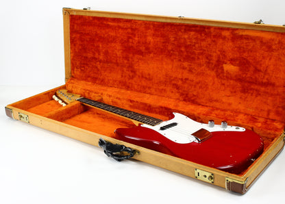 1964 Fender Musicmaster RARE Cherry Red | Pre-CBS duo sonic vintage