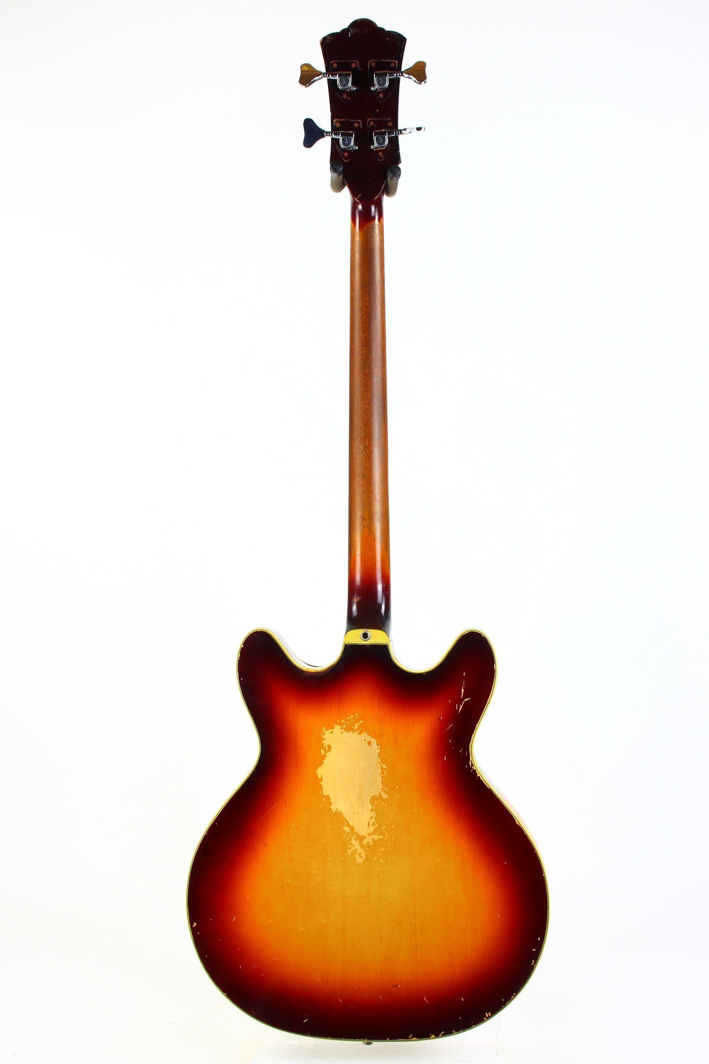 1965 Guild Starfire Bass Sunburst Hagstrom Bi-Sonic Pickup, Sounds Great!