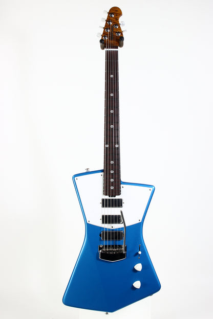 2026 Ernie Ball Music Man St. Vincent Blue Roasted Neck 3 Mini Hums, USA, MINT