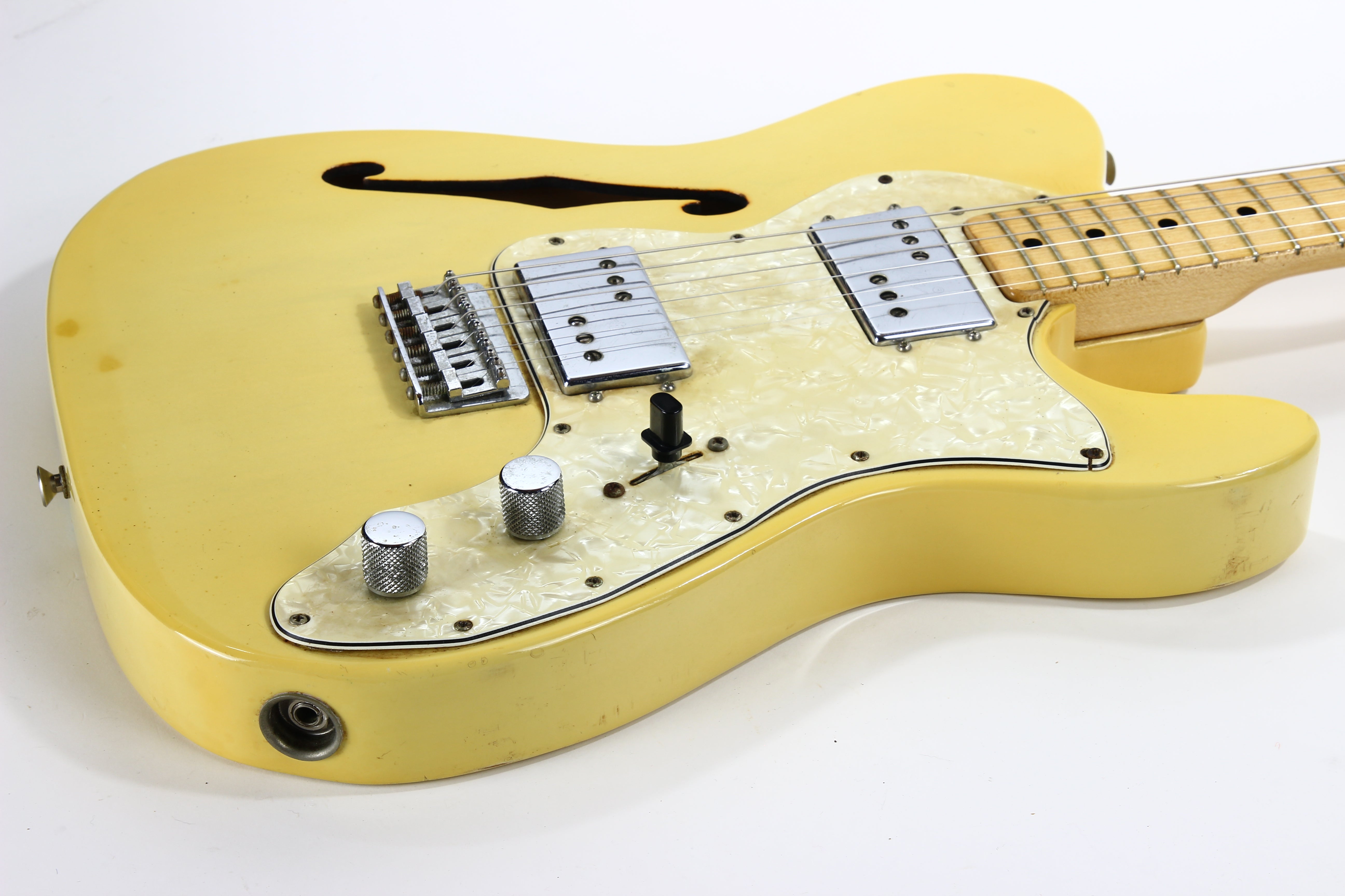RARE 1972 Fender Telecaster Thinline See Through Blonde