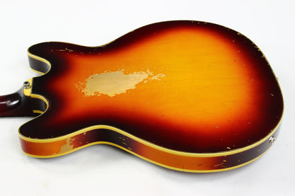1965 Guild Starfire Bass Sunburst Hagstrom Bi-Sonic Pickup, Sounds Great!