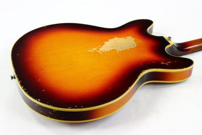 1965 Guild Starfire Bass Sunburst Hagstrom Bi-Sonic Pickup, Sounds Great!