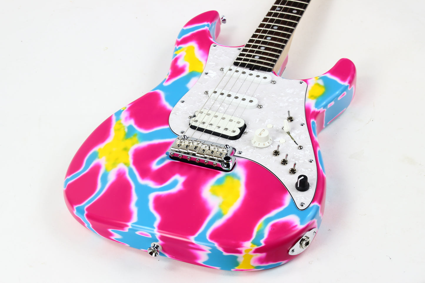 2025 James Tyler USA Studio Elite Vice Vomit Shmear LA SWITCHES Matching Headstock
