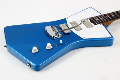 2026 Ernie Ball Music Man St. Vincent Blue Roasted Neck 3 Mini Hums, USA, MINT