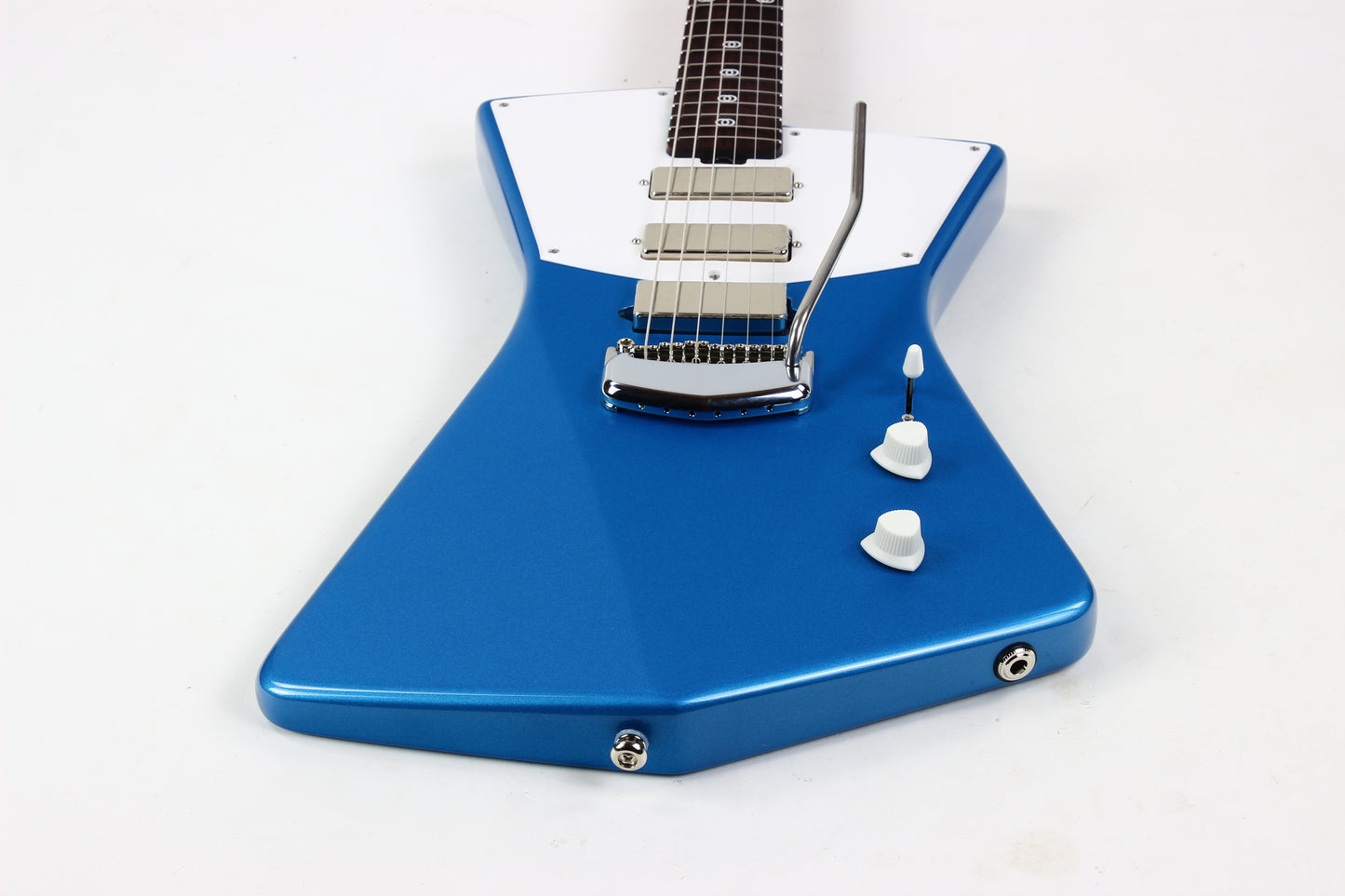 2026 Ernie Ball Music Man St. Vincent Blue Roasted Neck 3 Mini Hums, USA, MINT