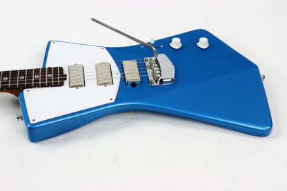 2026 Ernie Ball Music Man St. Vincent Blue Roasted Neck 3 Mini Hums, USA, MINT