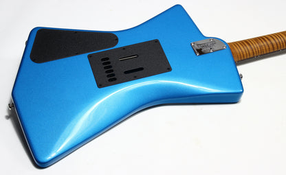 2026 Ernie Ball Music Man St. Vincent Blue Roasted Neck 3 Mini Hums, USA, MINT