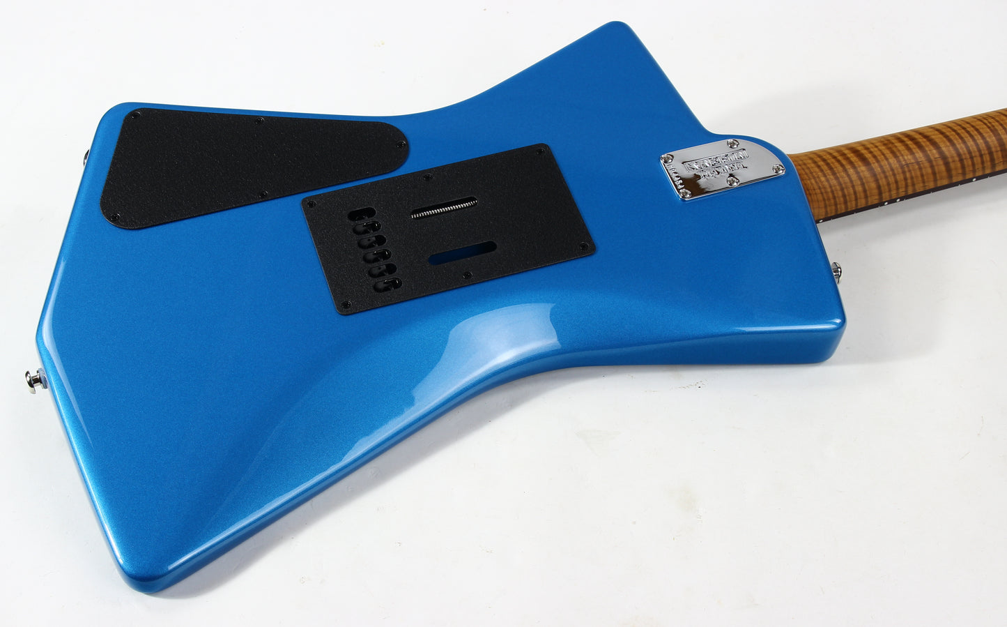 2026 Ernie Ball Music Man St. Vincent Blue Roasted Neck 3 Mini Hums, USA, MINT