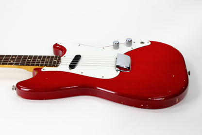 1964 Fender Musicmaster RARE Cherry Red | Pre-CBS duo sonic vintage