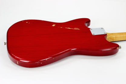 1964 Fender Musicmaster RARE Cherry Red | Pre-CBS duo sonic vintage