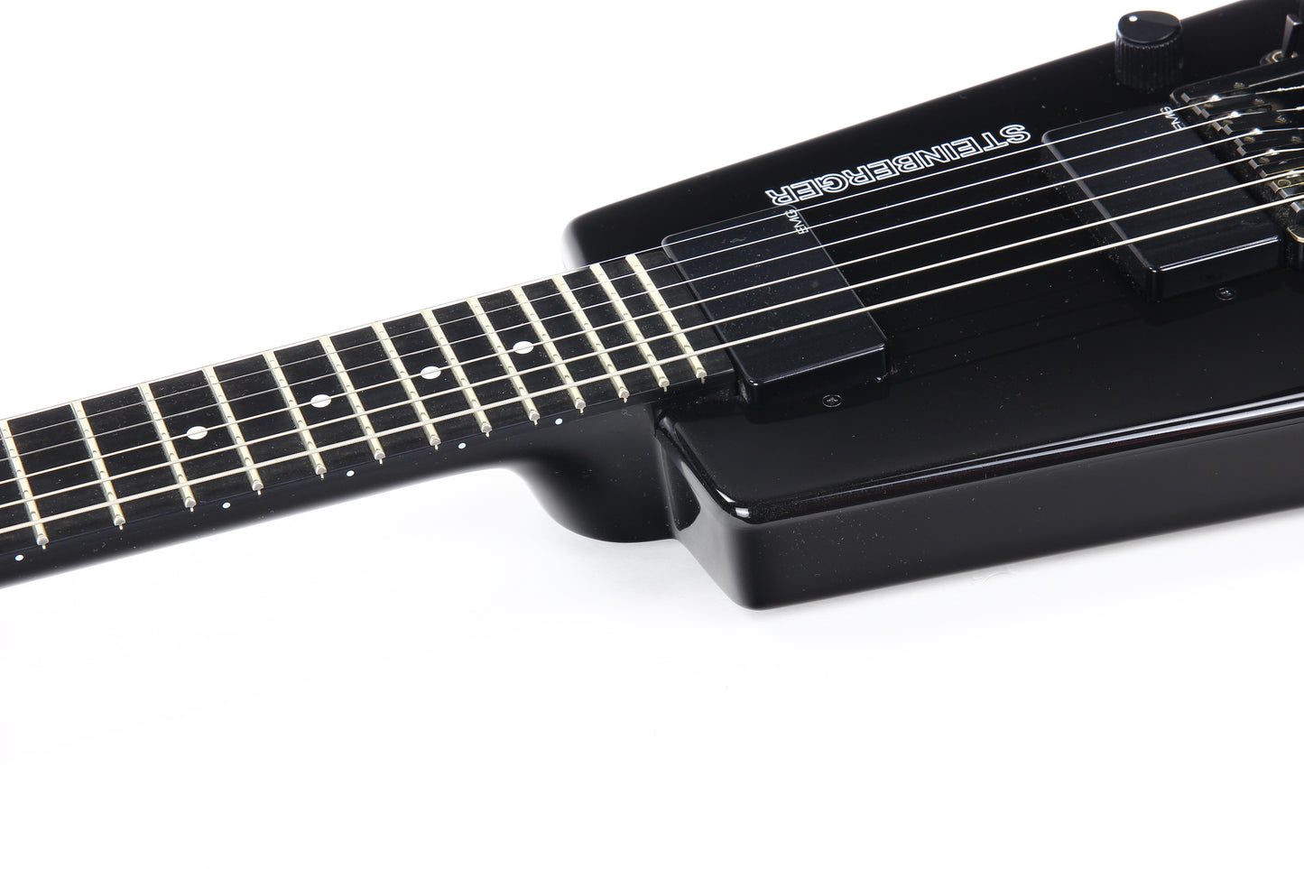 1983 Steinberger GL1 Hardtail Pre-Production Prototype Black | Restored by Jeff Babicz