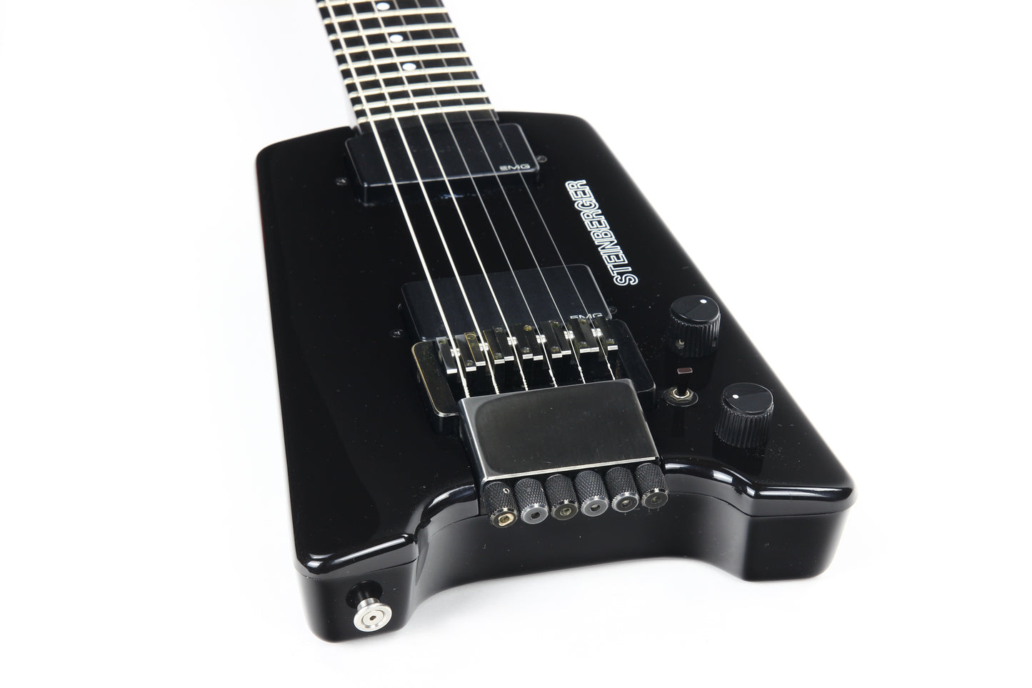 1983 Steinberger GL2 Hardtail Pre-Production Prototype Black | Restored by Jeff Babicz