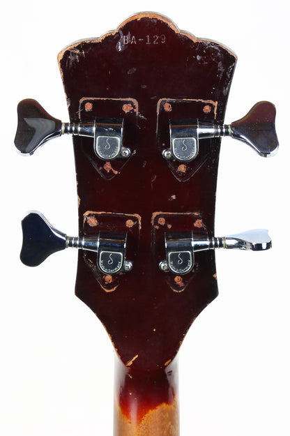 1965 Guild Starfire Bass Sunburst Hagstrom Bi-Sonic Pickup, Sounds Great!