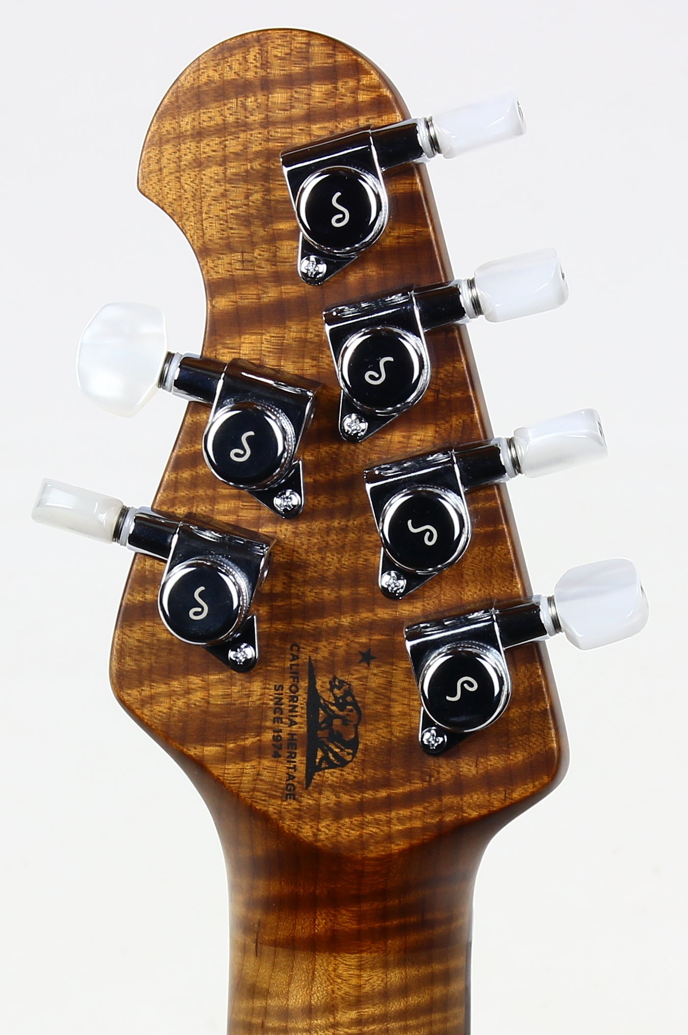 2026 Ernie Ball Music Man St. Vincent Blue Roasted Neck 3 Mini Hums, USA, MINT