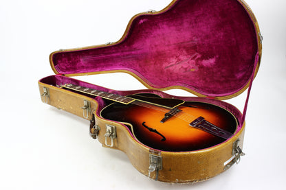 1938 Gibson L-10 Vintage Archtop Acoustic Guitar w Original Hard Case Sunburst CLEAN!