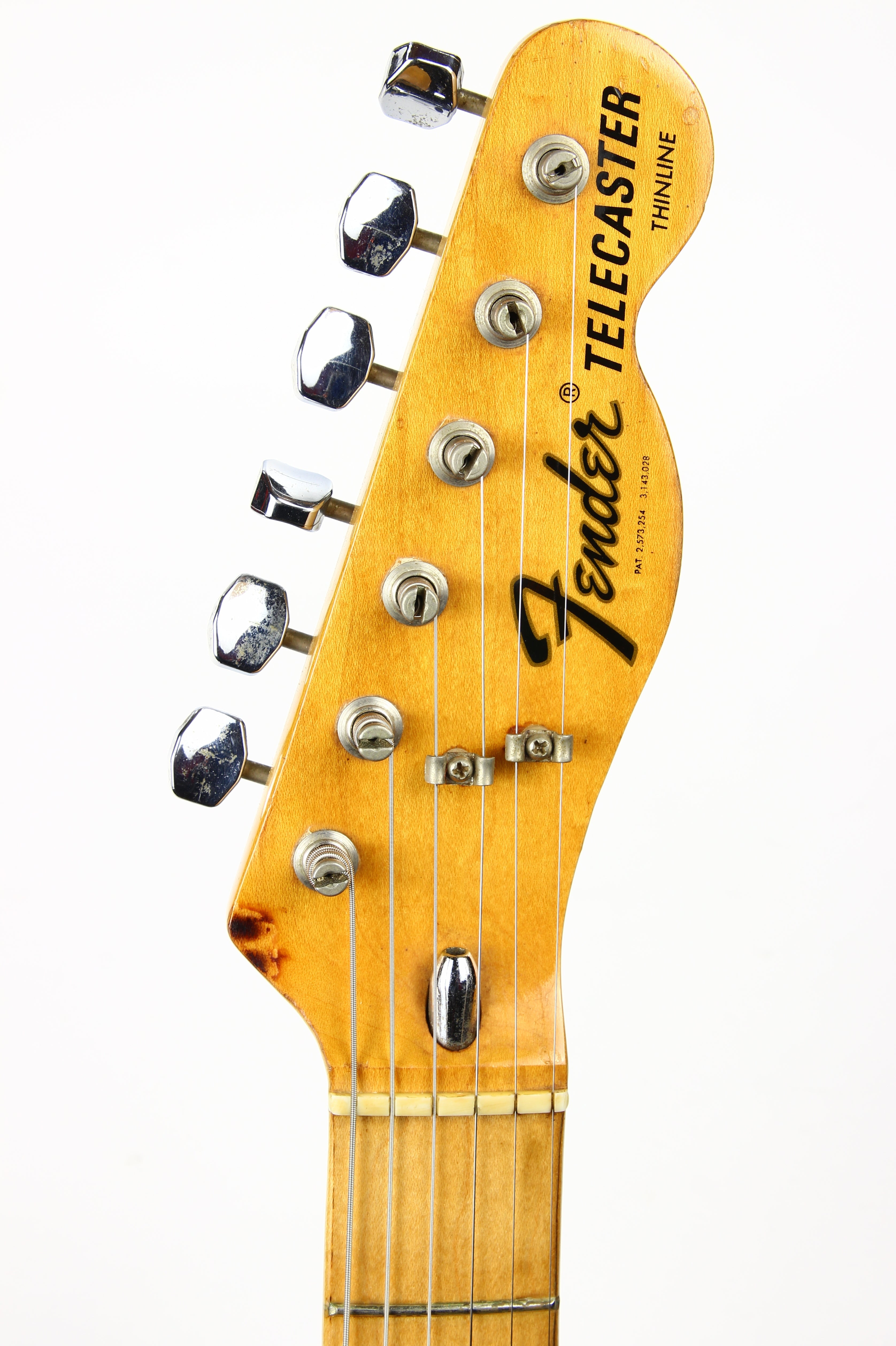RARE 1972 Fender Telecaster Thinline See Through Blonde