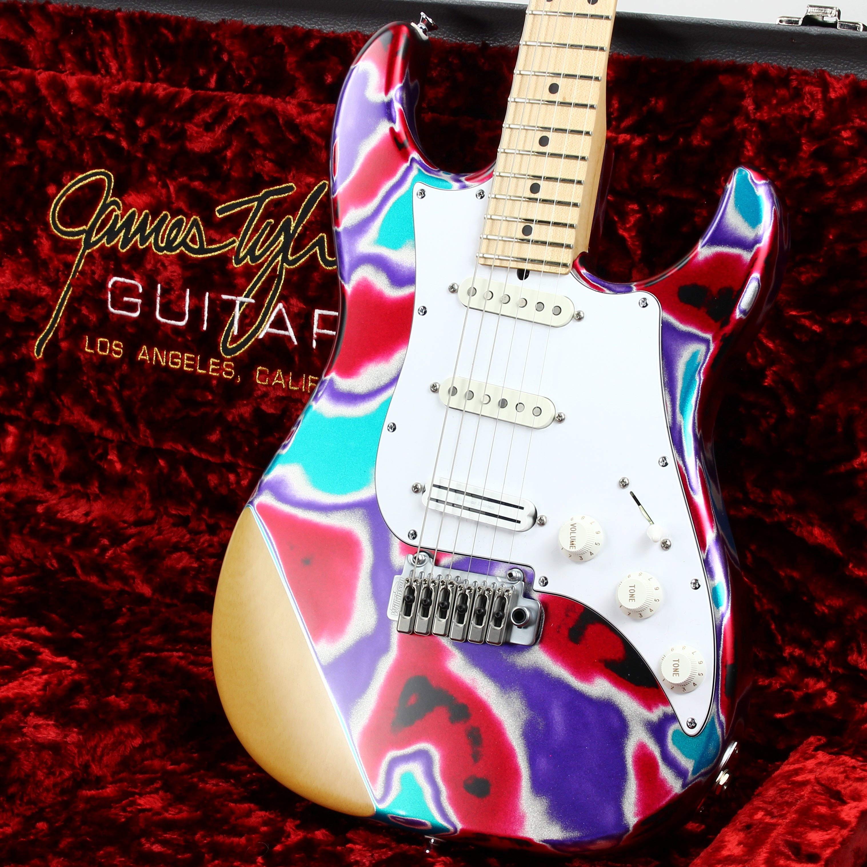 2023 James Tyler USA Studio Elite SE-HD P Vintage Psychedelic Vomit