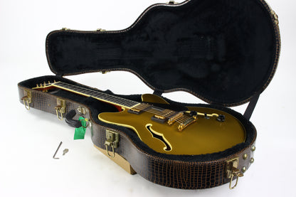 2001 Tom Ribbecke Testadura Goldtop - Masterbuilt w Brazilian Rosewood Center Block & Sides