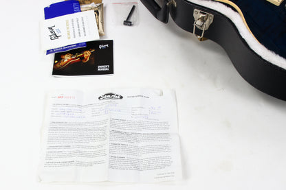 2012 Gibson Les Paul Traditional Plus Chicago Blue Flametop standard