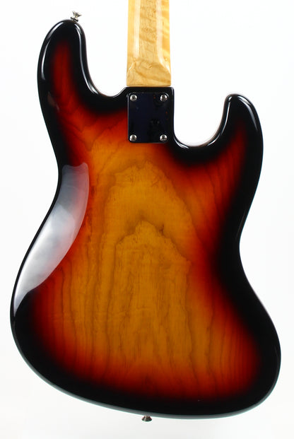 1991 Fender Custom Shop Masterbuilt '62 Jazz Bass Sunburst | Left-Handed Strung Righty FRED STUART