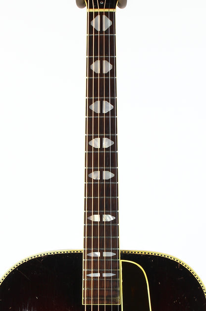 1938 Gibson L-10 Vintage Archtop Acoustic Guitar w Original Hard Case Sunburst CLEAN!