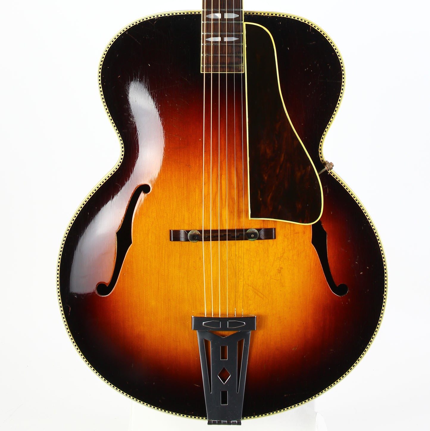1938 Gibson L-10 Vintage Archtop Acoustic Guitar w Original Hard Case Sunburst CLEAN