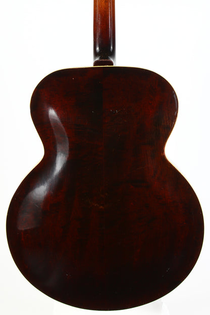 1938 Gibson L-10 Vintage Archtop Acoustic Guitar w Original Hard Case Sunburst CLEAN!