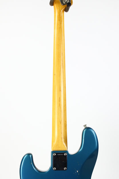 1965 Fender Jazz Bass Custom Color LAKE PLACID BLUE w Original Case L-Series, Padauk Board, BOOK PIECE!