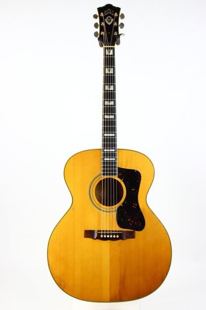1968 Guild F-50 Natural Jumbo Flattop Jumbo Acoustic Guitar Figured Maple Vintage HOBOKEN MASTERPIECE