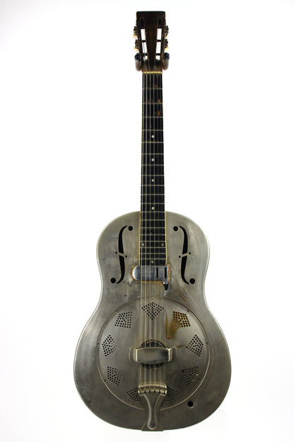 1930 National Style 0 Round Neck Resonator Electric Guitar | Vintage Electrified!