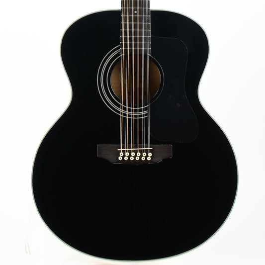 c. 2003 Guild JF30-12 Black with Original Case