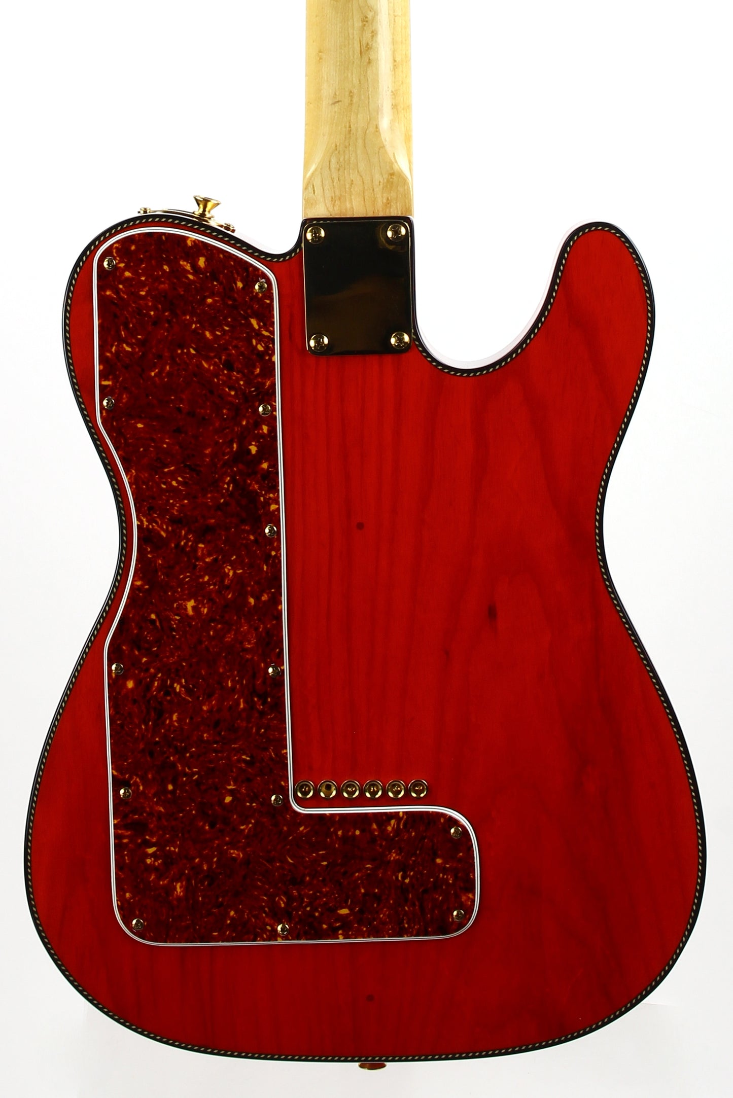 1992 Fender Custom Shop Masterbuilt Custom Thinline Telecaster One-Off | B-Bender, Lefty or Righty! Rope Tortoise Binding, Unique Tele! Fred Stuart! Cowboycaster